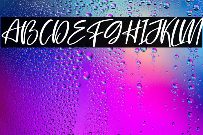 Chilhood Italic Example 2