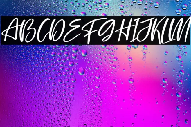 Chilhood Italic Example 2