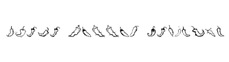 Chili Pepper Dingbats  font caratteri gratis