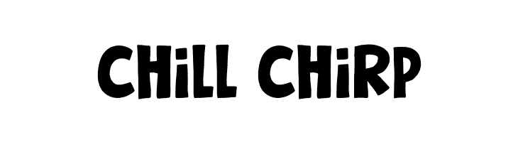 Chill Chirp  Frei Schriftart Herunterladen