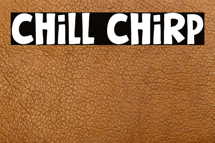 Chill Chirp Example 2