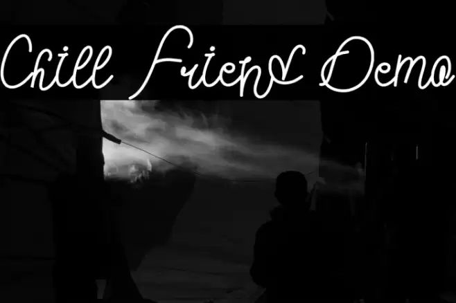 Chill Friend Demo Font examples