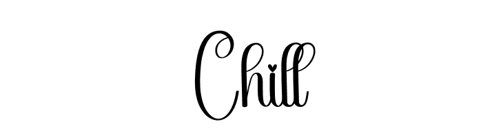 Chill  免费字体下载