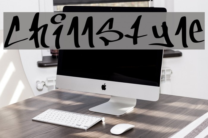 ChillStyle Font examples