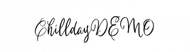 ChilldayDEMO  Frei Schriftart Herunterladen