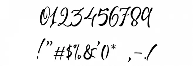 ChilldayDEMO Font OTHER CHARS