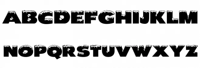 Chilled Regular Schriftart Groß
