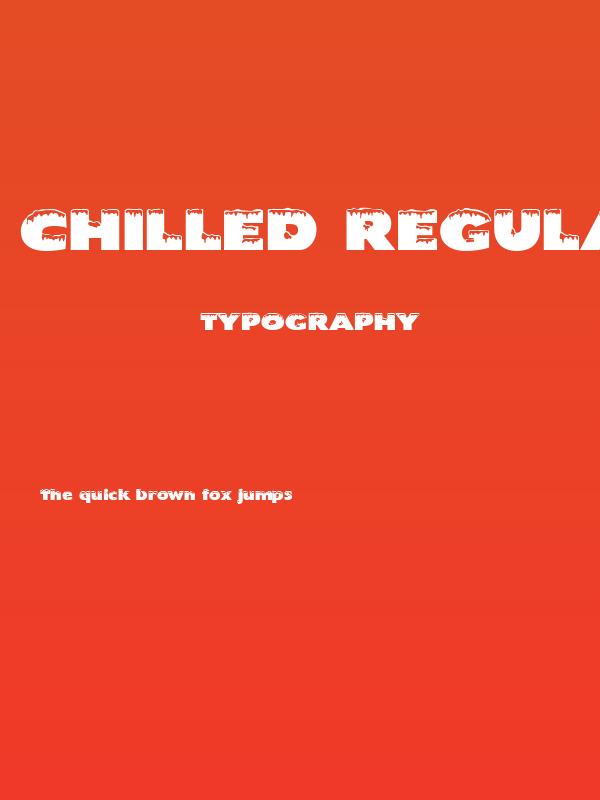Chilled Regular Poster
