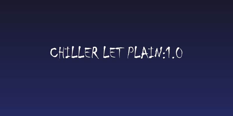Chiller LET Plain:1.0 Social Header
