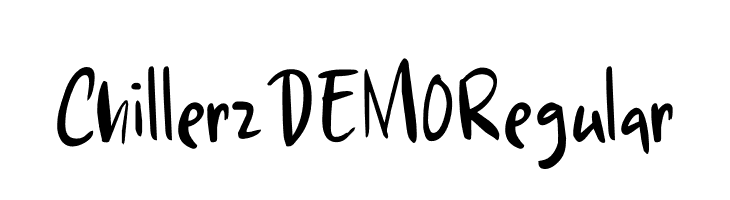 Chillerz DEMO Regular  Fuentes Gratis Descargar