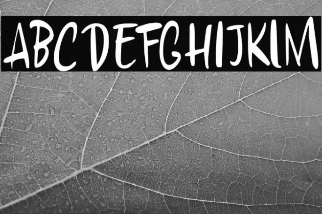 Chillerz DEMO Regular Font examples