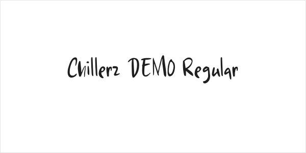 Chillerz DEMO Regular Logo