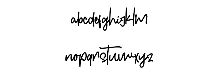 Chillhop Font LOWERCASE