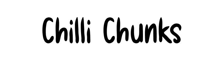Chilli Chunks  Frei Schriftart Herunterladen