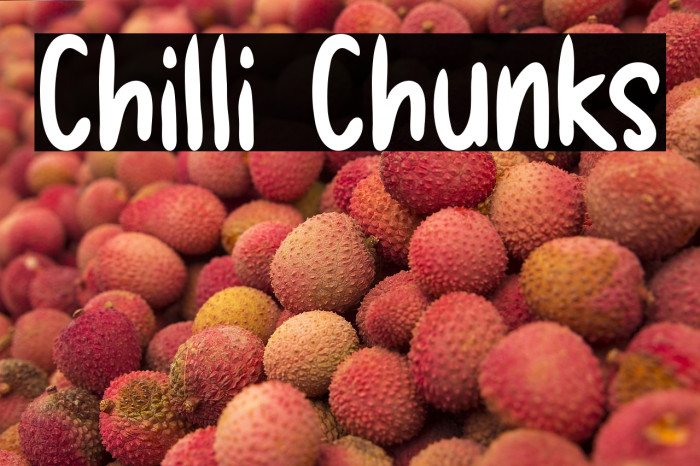 Chilli Chunks Example 2