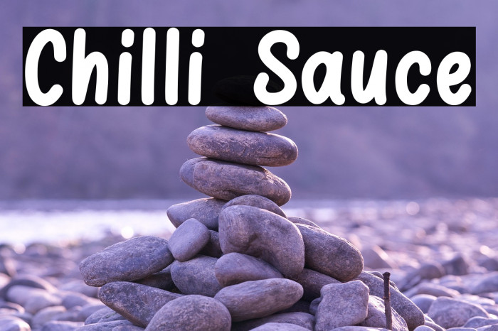 Chilli Sauce Example 1