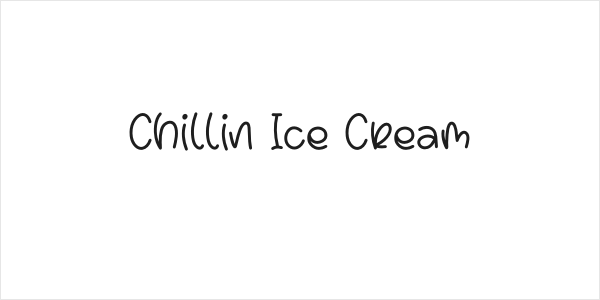 Chillin Ice Cream Logo