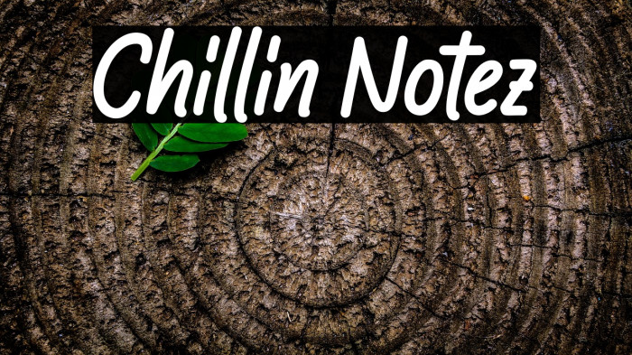 Chillin Notez Example 1