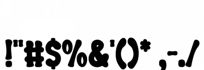 Chilling Pumpkin Шрифта ДРУГИЕ символов