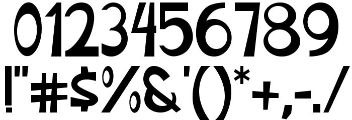 Chillok Font OTHER CHARS