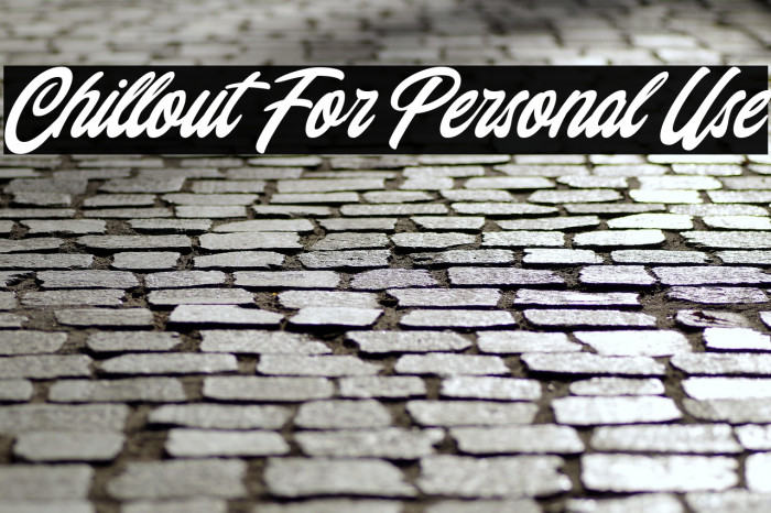 Chillout [For Personal Use] Example 3