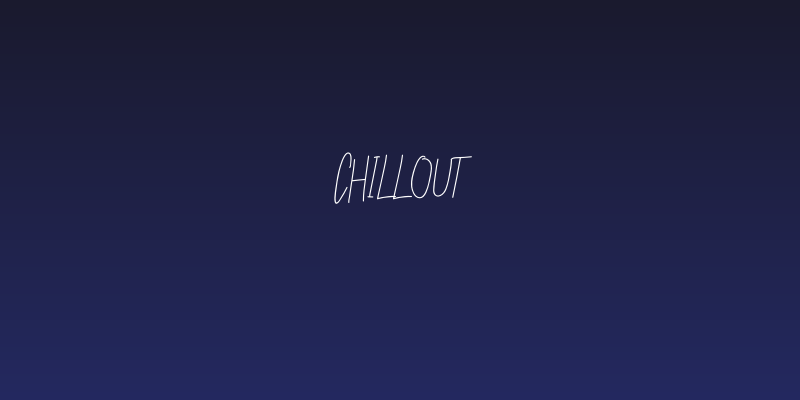 Chillout Social Header