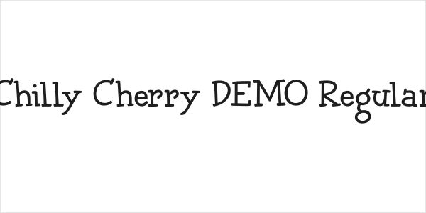 Chilly Cherry DEMO Regular Logo