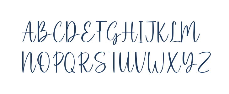 Chilly Night Uppercase