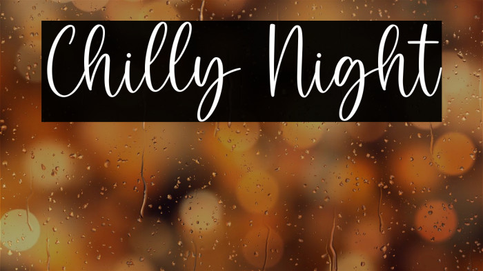 Chilly Night Example 2