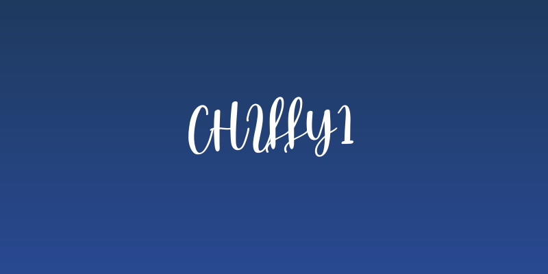 Chilly1 Social Header