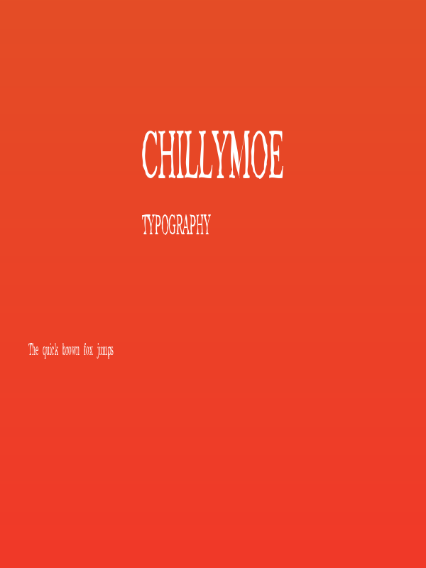 ChillyMoe Poster