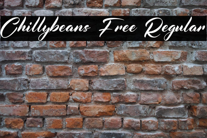 Chillybeans Free Regular Example 2