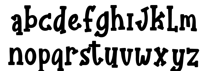 Chillyk Regular Font LOWERCASE