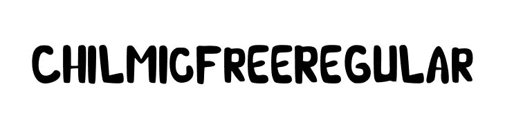 Chilmic Free Regular  baixar fontes gratis