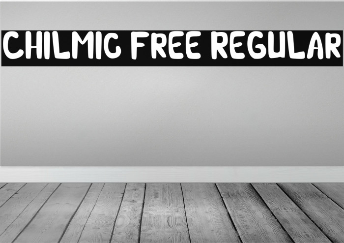 Chilmic Free Regular Font examples