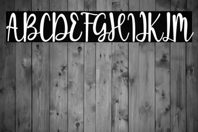 Chilwell Font examples