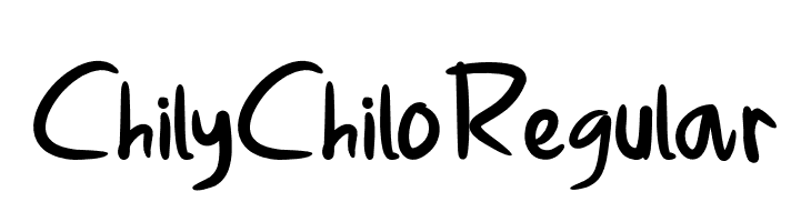 ChilyChiloRegular  नि: शुल्क फ़ॉन्ट्स डाउनलोड