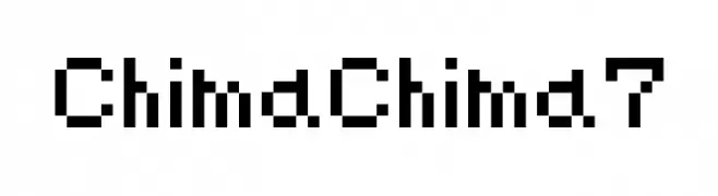 ChimaChima7  Descarca Fonturi Gratis