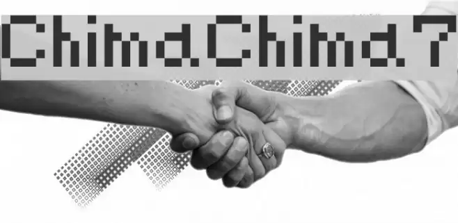 ChimaChima7 Font examples
