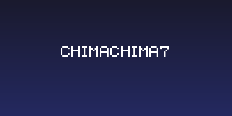 ChimaChima7 Social Header