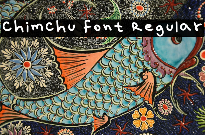 Chimchu Font Regular Example 1