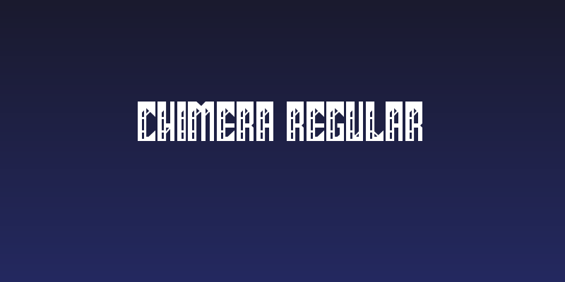 Chimera Regular Social Header