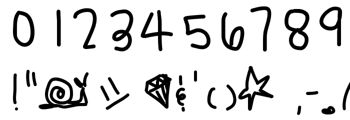 Chimichanga Font OTHER CHARS
