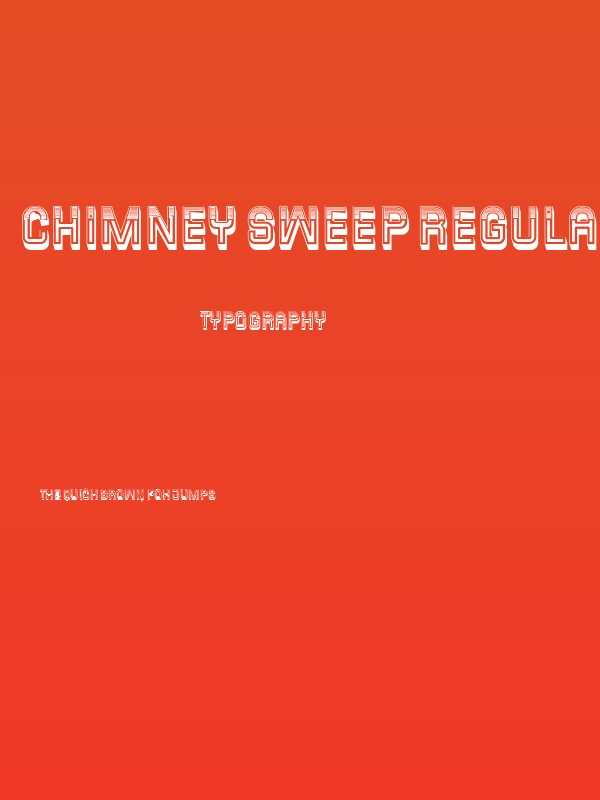 Chimney Sweep Regular Poster