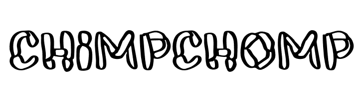 Chimp Chomp  les polices de caractères gratuit tlcharger