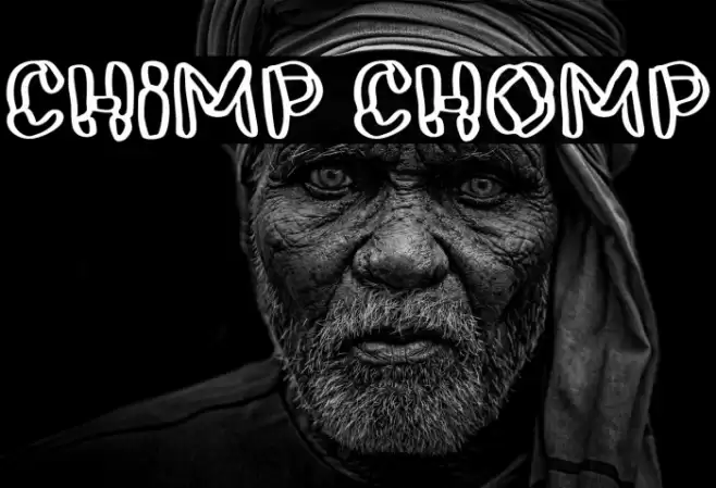 Chimp Chomp Font examples