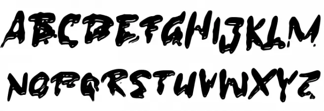 Chimpo Schriftart Groß