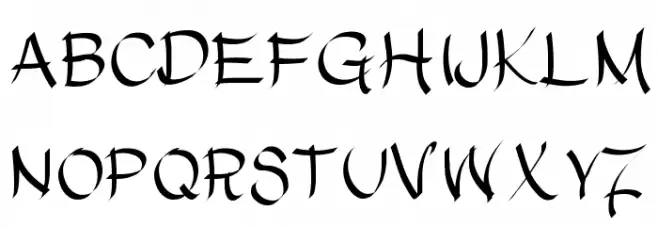 ChinChan Font Litere mari