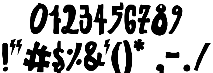 China Club Font OTHER CHARS