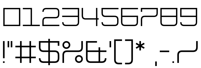 China Fad Font OTHER CHARS
